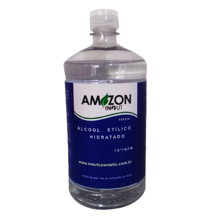 Álcool Etílico Hidratado Amazon In Out 1 litro